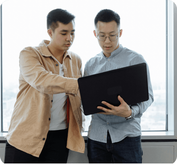 Team developing ERP system