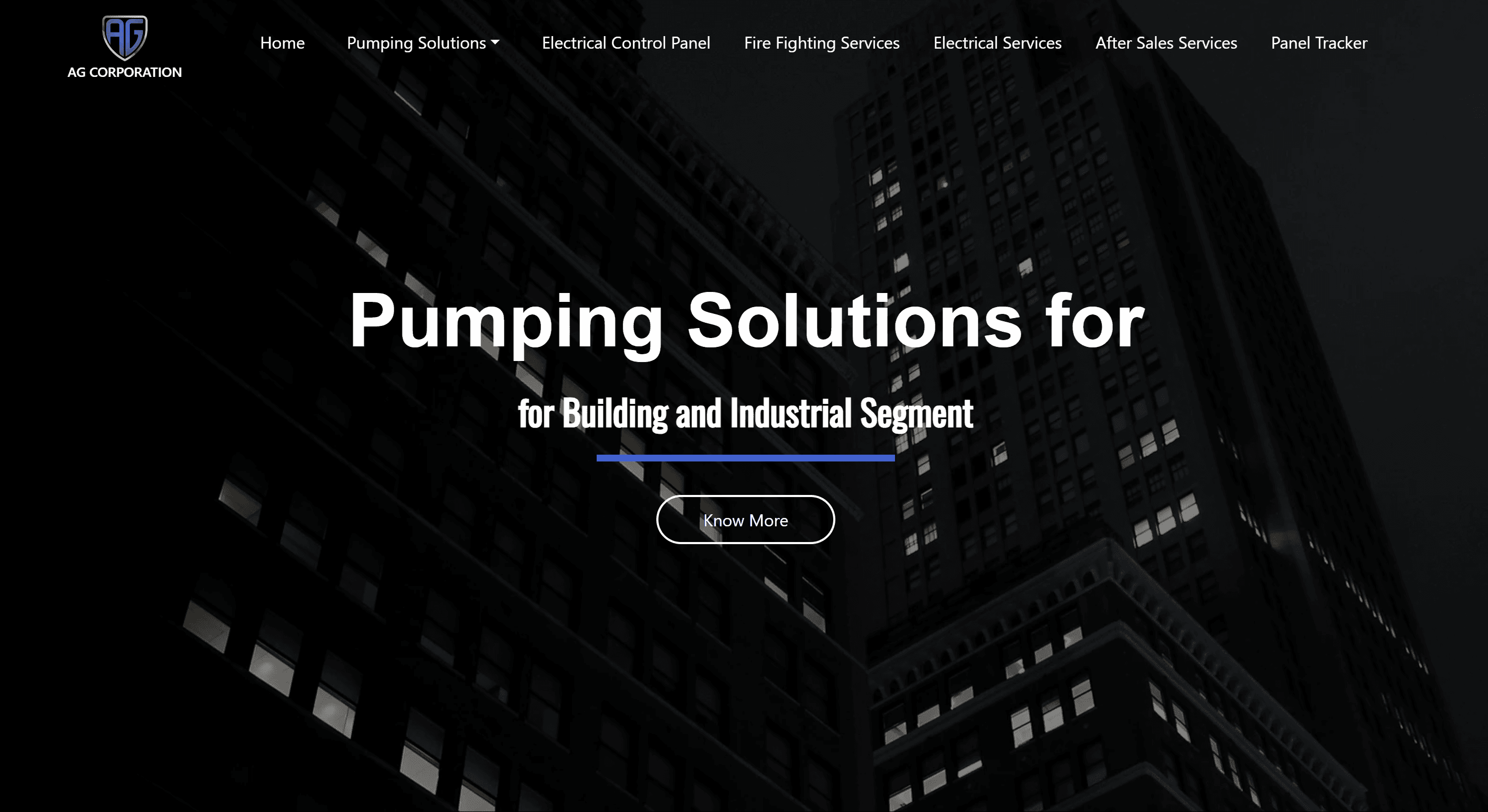 AG Corporation Website